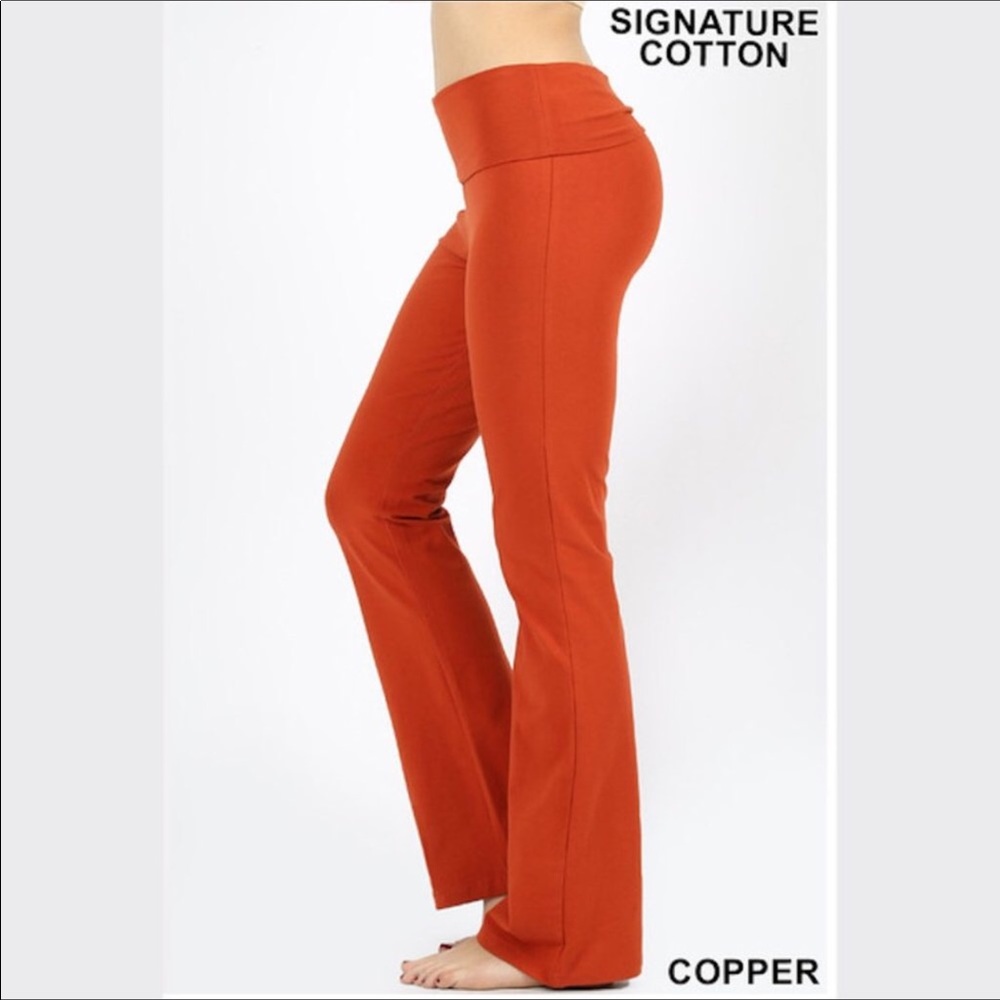 Fold Over Yoga Pants